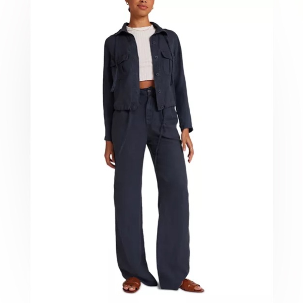 Bella Dahl Navy Wide Leg Pants